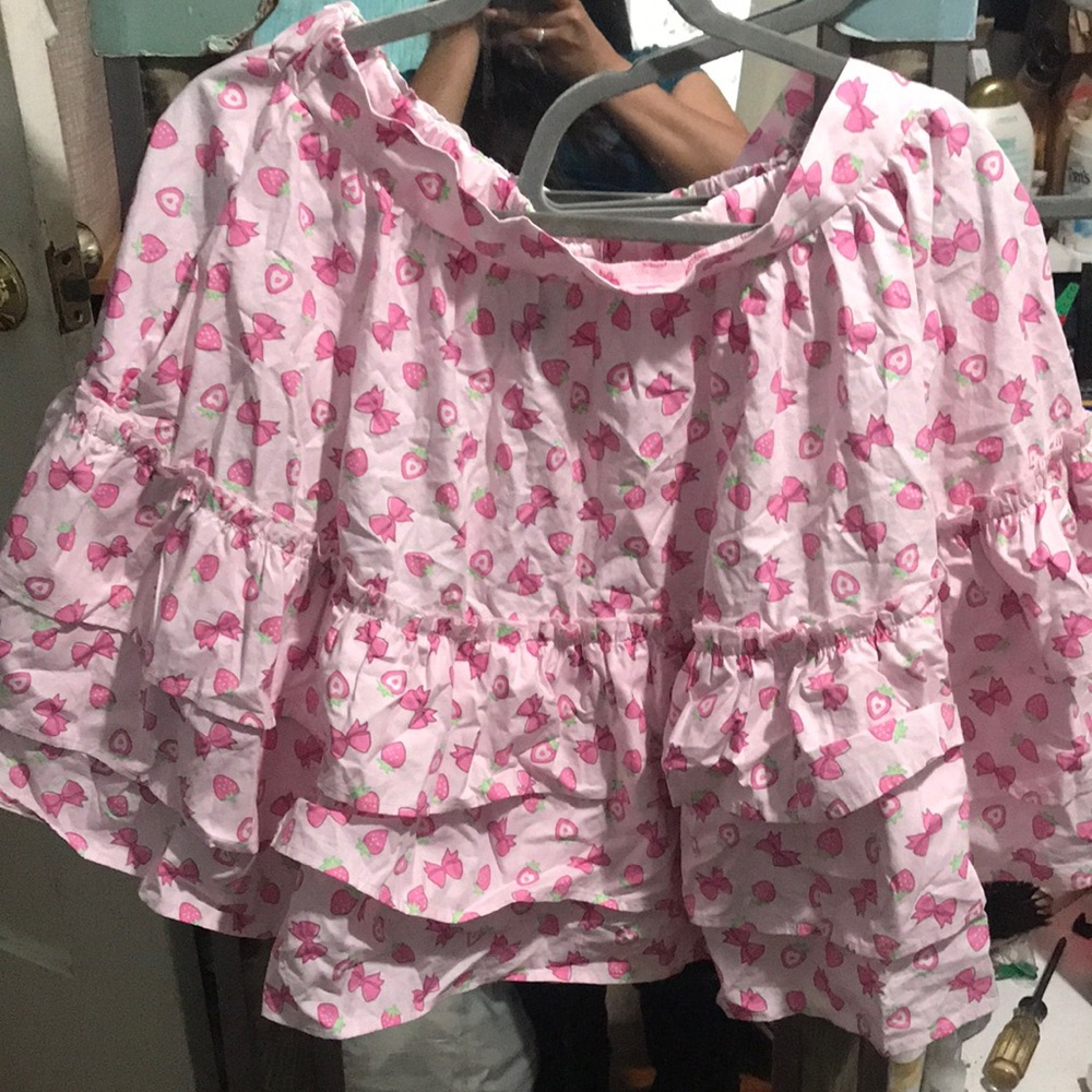 Hot topic size Large pink skirt #3